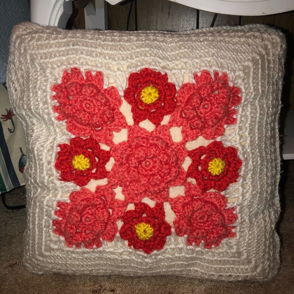 vintage throw pillow